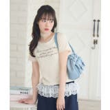レースチョーカー付きロゴTEE | RETRO GIRL | 詳細画像2