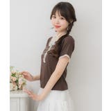 レースチョーカー付きロゴTEE | RETRO GIRL | 詳細画像28