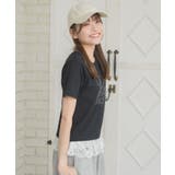 ラインストーンロゴTEE | RETRO GIRL | 詳細画像15