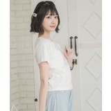 ラインストーンロゴTEE | RETRO GIRL | 詳細画像7