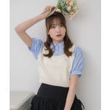 パフ袖ドッキングSH | RETRO GIRL | 詳細画像1