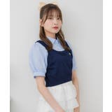 パフ袖ドッキングSH | RETRO GIRL | 詳細画像15