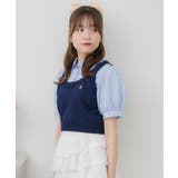 パフ袖ドッキングSH | RETRO GIRL | 詳細画像16