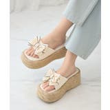 WHT2 | リボンジュートサンダル | RETRO GIRL