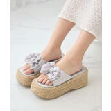 SLV | リボンジュートサンダル | RETRO GIRL