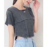 GRY2 | プレート付きショートテレコCT | RETRO GIRL