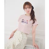PNK0 | catプリントTEE | RETRO GIRL