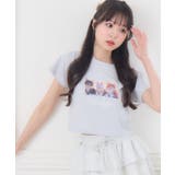 BLU0 | catプリントTEE | RETRO GIRL
