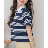 マルチボーダーポロTEE | RETRO GIRL | 詳細画像1 