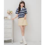 マルチボーダーポロTEE | RETRO GIRL | 詳細画像10 