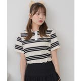 マルチボーダーポロTEE | RETRO GIRL | 詳細画像16 