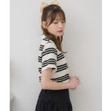 マルチボーダーポロTEE | RETRO GIRL | 詳細画像17 