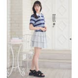 マルチボーダーポロTEE | RETRO GIRL | 詳細画像3 