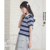 マルチボーダーポロTEE | RETRO GIRL | 詳細画像8 