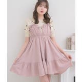 PNK0 | メニーリボンキャミOP | RETRO GIRL