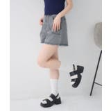 【2サイズ展開】切替デニムショートパンツ | RETRO GIRL | 詳細画像13 