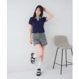 【2サイズ展開】切替デニムショートパンツ | RETRO GIRL | 詳細画像8 