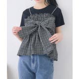 C/BLK | 2wayリボンビスチェ | RETRO GIRL
