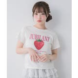 ストロベリープリントTシャツ | RETRO GIRL | 詳細画像4
