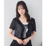 D/BLK | レースフリルCTSET | RETRO GIRL