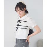 ラインリボンショートシャツ | RETRO GIRL | 詳細画像10 
