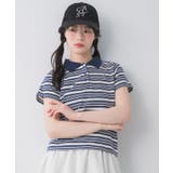 マルチボーダーポロTシャツ | RETRO GIRL | 詳細画像10 