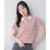 マルチボーダーポロTシャツ | RETRO GIRL | 詳細画像14 