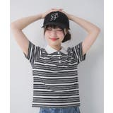 マルチボーダーポロTシャツ | RETRO GIRL | 詳細画像3 