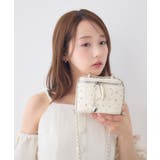 ストーンキルティングバニティバッグ | RETRO GIRL | 詳細画像3 