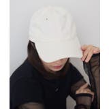 WHT2 | レタリング刺繍キャップ | RETRO GIRL