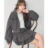GRY2 | 【セットアイテム】リボン中綿BZ&フリルSKセット | RETRO GIRL