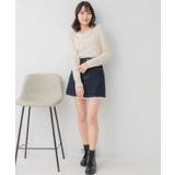 裾レースデニムミニSK | RETRO GIRL | 詳細画像10