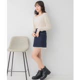 裾レースデニムミニSK | RETRO GIRL | 詳細画像12