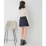 裾レースデニムミニSK | RETRO GIRL | 詳細画像13