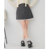 裾レースデニムミニSK | RETRO GIRL | 詳細画像6