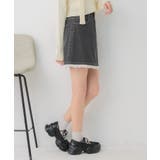 裾レースデニムミニSK | RETRO GIRL | 詳細画像7