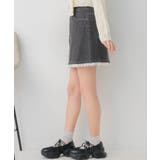 裾レースデニムミニSK | RETRO GIRL | 詳細画像8