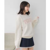 フラワーロゴトレーナー | RETRO GIRL | 詳細画像14 