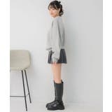 フラワーロゴトレーナー | RETRO GIRL | 詳細画像4 