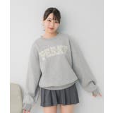 フラワーロゴトレーナー | RETRO GIRL | 詳細画像5 