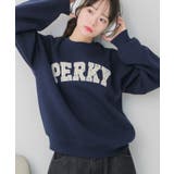 BLU2 | フラワーロゴトレーナー | RETRO GIRL