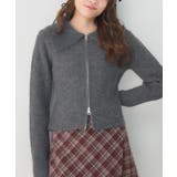 GRY2 | シャギー襟WZIPNT | RETRO GIRL