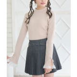 PNK0 | 袖レースハイネックNTPO | RETRO GIRL