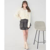 シャギーカーデ＆キャミSET | RETRO GIRL | 詳細画像14 