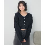 シャギーカーデ＆キャミSET | RETRO GIRL | 詳細画像30 