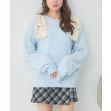 BLU0 | ポコポコ肩リボンNTPO | RETRO GIRL