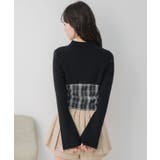 チェックキャミドッキングNT | RETRO GIRL | 詳細画像9 