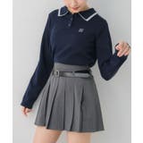 BLU2 | 2枚襟ポロNTPO | RETRO GIRL