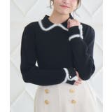 BLK1 | シャギー付き襟NTPO | RETRO GIRL