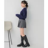 2枚襟ケーブルカーデ | RETRO GIRL | 詳細画像12 